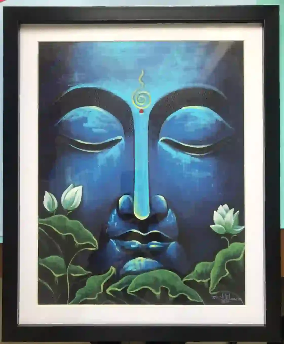 Buddha - Acrylic on Canvas